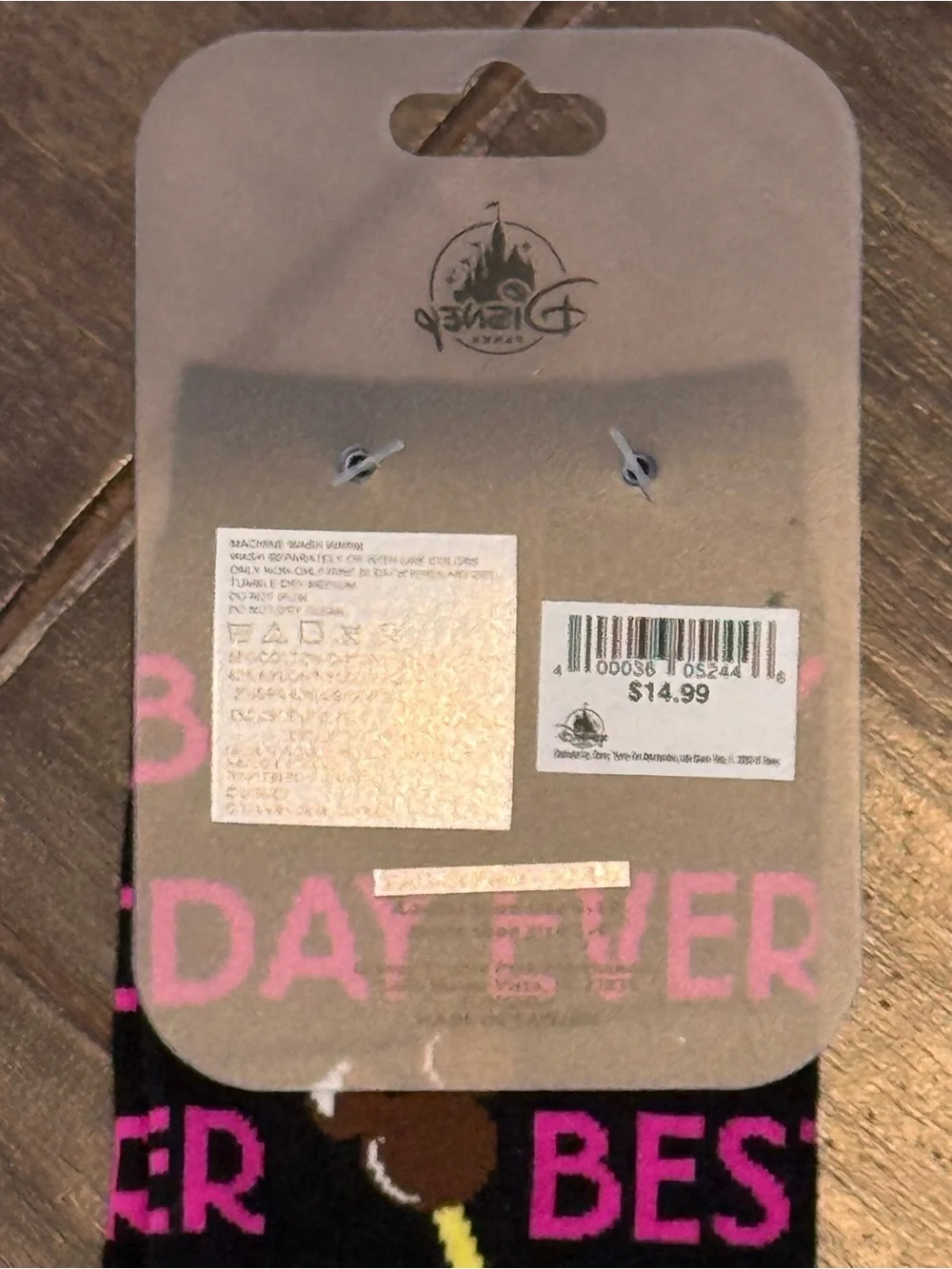 Disney Parks Sock Bundle ~ Best Day Ever & Disney Dogs